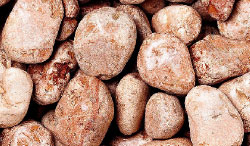 Rundkiesel Farbe Rosso Verona