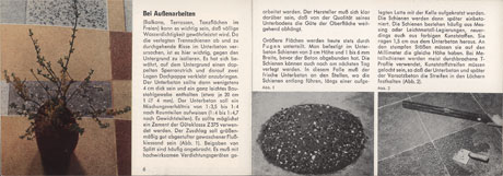 Terrazzo Buch - Bei Außenarbeiten